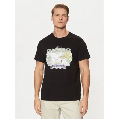 Zdjęcie Guess T-Shirt M5RI10 I3Z14 Czarny Regular Fit