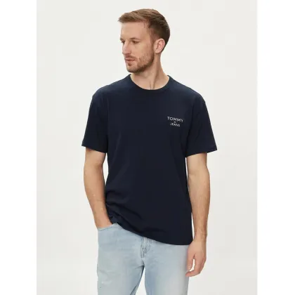 Zdjęcie Tommy Jeans T-Shirt DM0DM18872 Granatowy Regular Fit