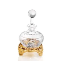 Zdjęcie Stylowy pojemnik na perfumy z ręcznie szlifowanego kryształu – Il Paralume Marina