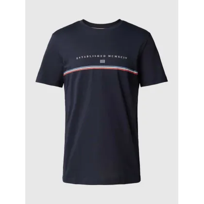 Zdjęcie T-shirt z nadrukiem ze sloganem
