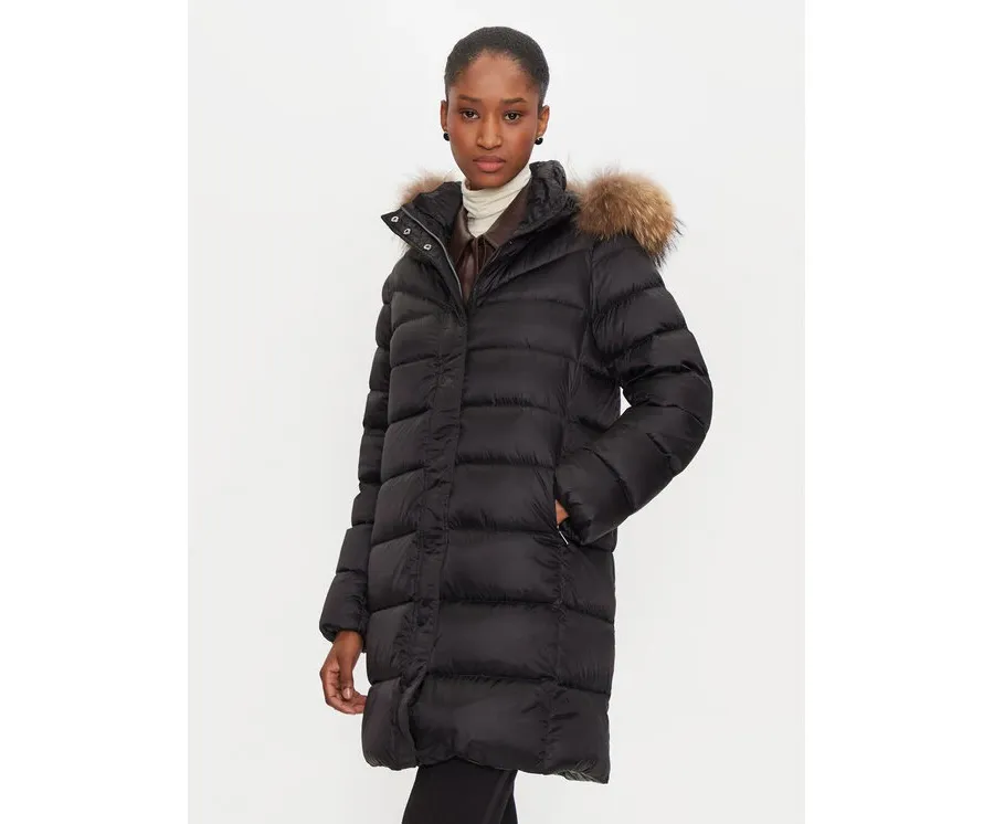 obrazek 1 Hetregó Kurtka puchowa Leonie 8N603M Czarny Regular Fit