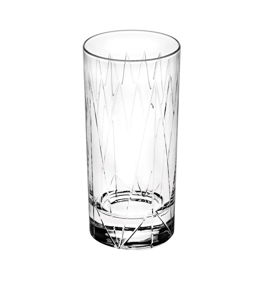 obrazek 2 Nowoczesny zestaw dwóch szklanek do drinków highball Astro z reliefowym zdobieniem - Vista Alegre
