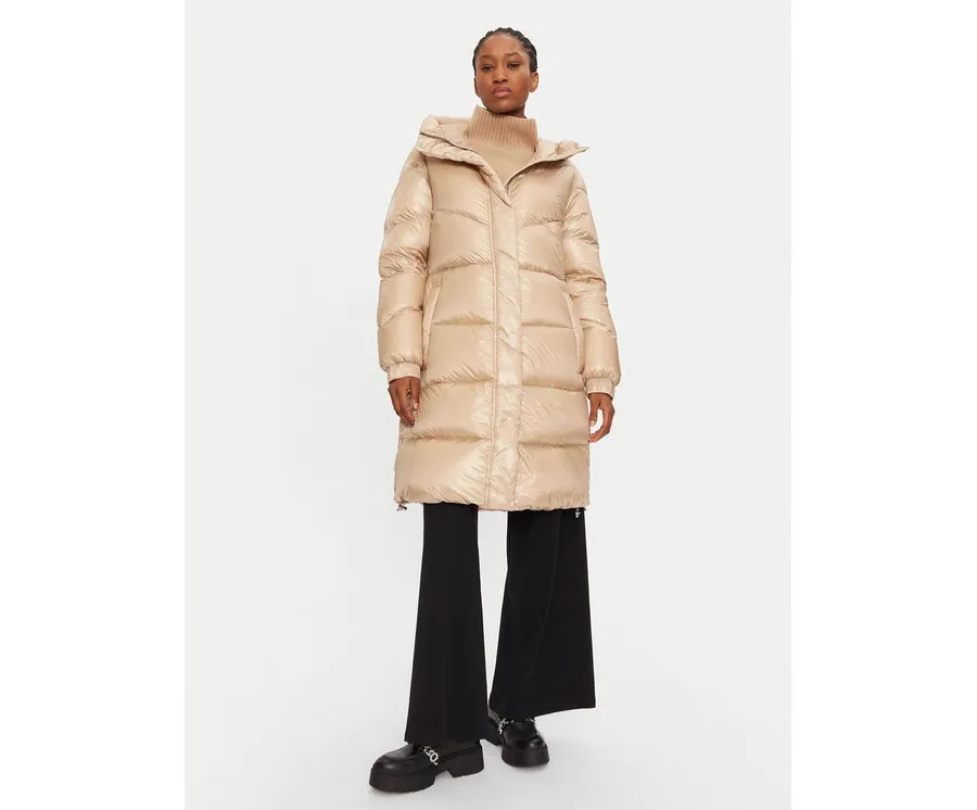 obrazek 1 Woolrich Kurtka puchowa Aliquippa Long CFWWOU0926FRUT3085 Beżowy Regular Fit