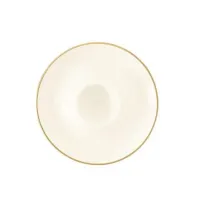 Zdjęcie Stylowy kremowy talerzyk na jajko z porcelany w stylu klasycznym – Tettau