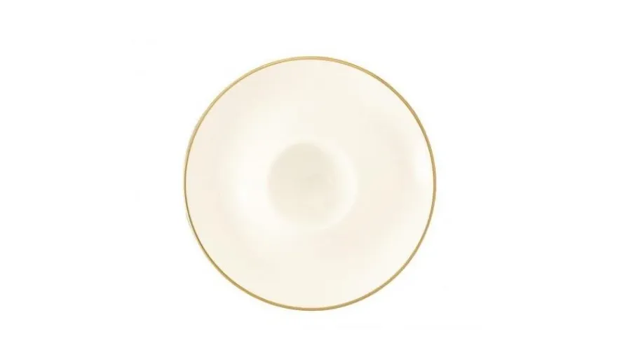 obrazek 1 Stylowy kremowy talerzyk na jajko z porcelany w stylu klasycznym – Tettau