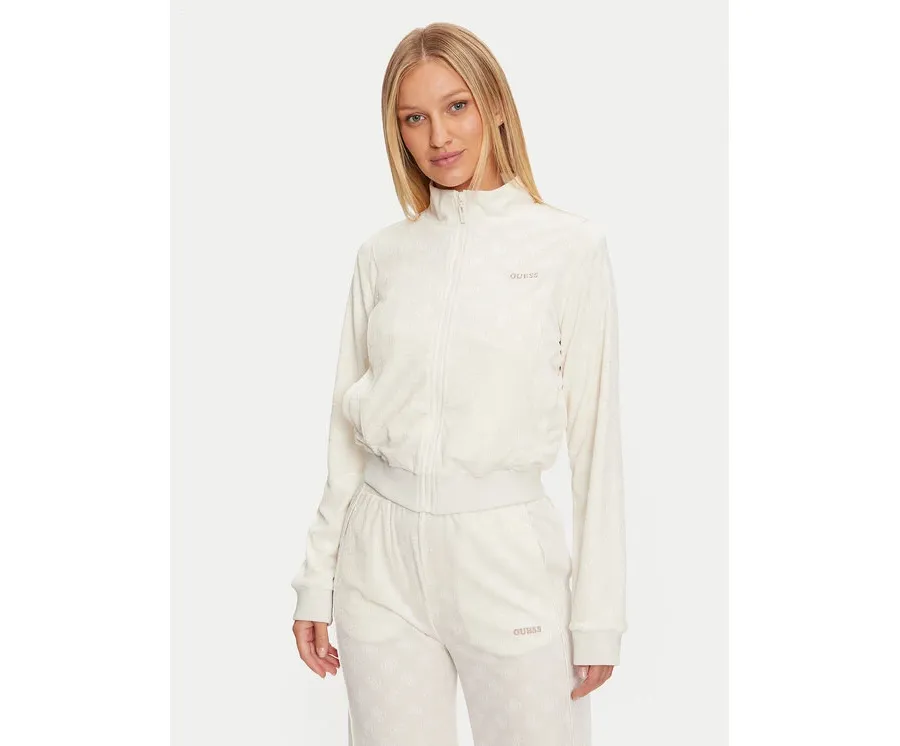 obrazek 1 Guess Bluza V4BQ04 KCHS2 Écru Regular Fit