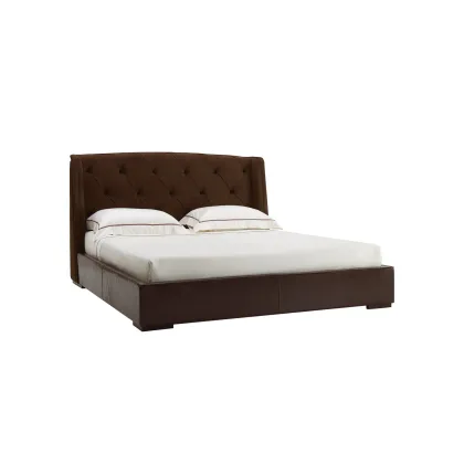Zdjęcie Lity orzech - włoskie łóżko Damien, queen size - Ulivi Salotti