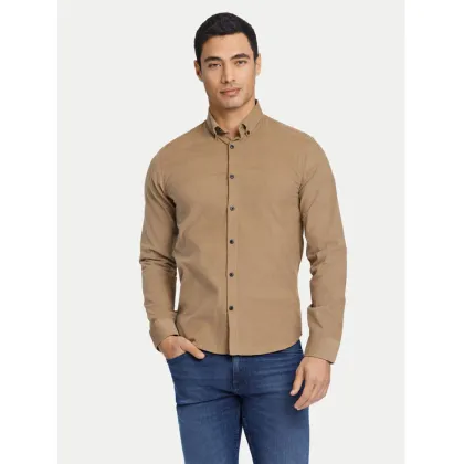 Zdjęcie Lindbergh Koszula 30-203248A Beżowy Relaxed Fit