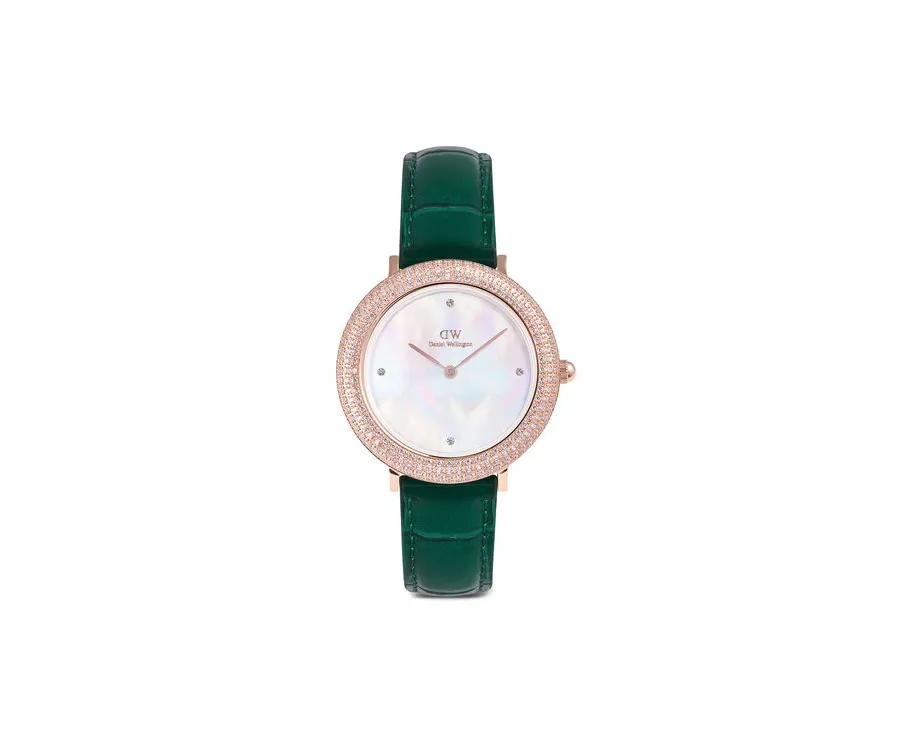 obrazek 1 Daniel Wellington Zegarek Crystalline Bezel 32 DW00100826 Różowe złoto