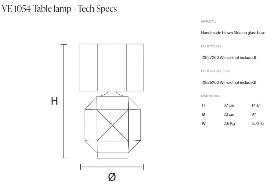 obrazek 2 Włoska lampa stołowa w dwóch wykończeniach