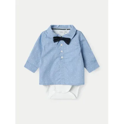 Zdjęcie NAME IT Body dziecięce 13222835 Błękitny Regular Fit