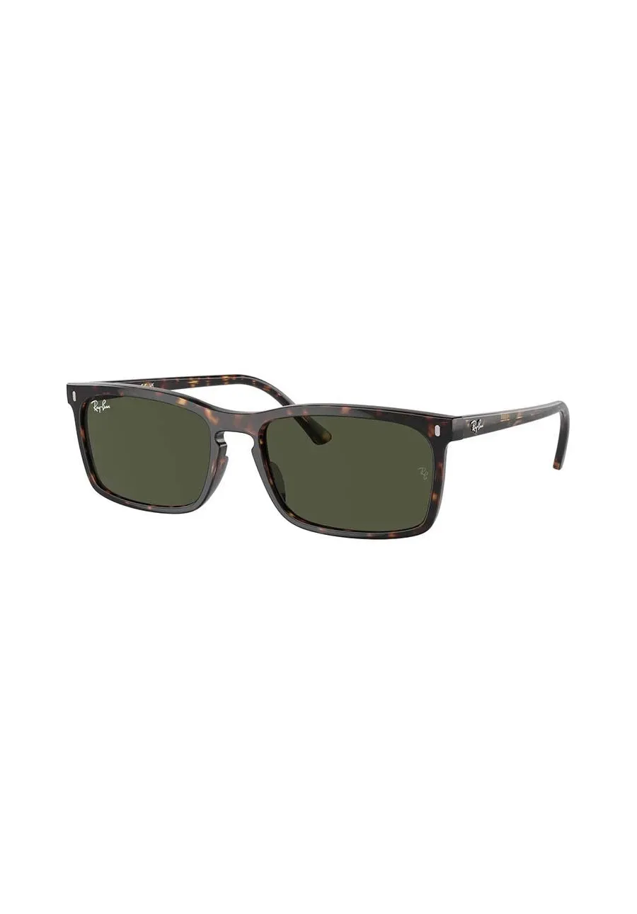 obrazek 1 Ray-Ban okulary przeciwsłoneczne kolor brązowy 0RB4435