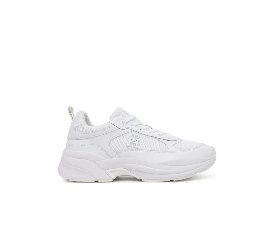 obrazek 1 Tommy Hilfiger Sneakersy Th Chunky Runner FW0FW08474 Biały