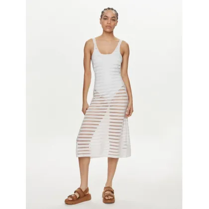 Zdjęcie Calvin Klein Swimwear Sukienka plażowa KW0KW02464 Biały Regular Fit
