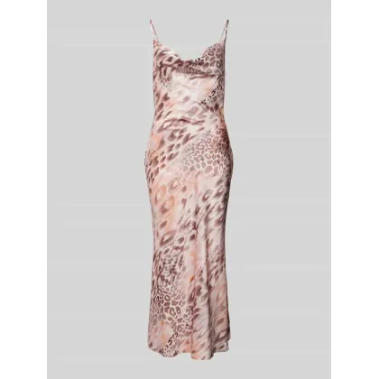 Zdjęcie Długa sukienka z lejącym dekoltem model ‘AKILINA’