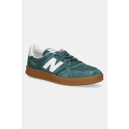 Zdjęcie New Balance sneakersy zamszowe CT500 kolor zielony CT500AA