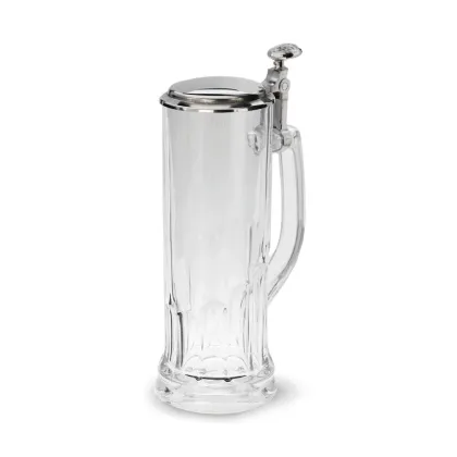 Zdjęcie Kufel do piwa z cynową klapką