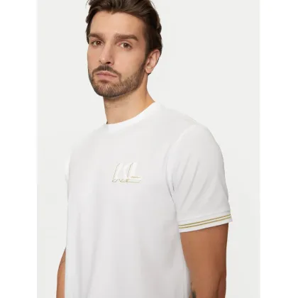 Zdjęcie KARL LAGERFELD T-Shirt 755463 551235 Biały Regular Fit