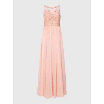 Zdjęcie Sukienka wieczorowa obszyta ozdobnymi kamieniami