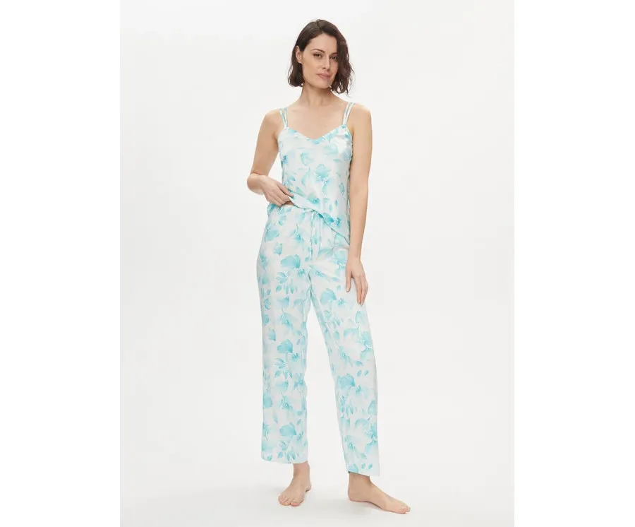 obrazek 1 Lauren Ralph Lauren Piżama ILN72318 Niebieski Regular Fit LAUREN RALPH LAUREN