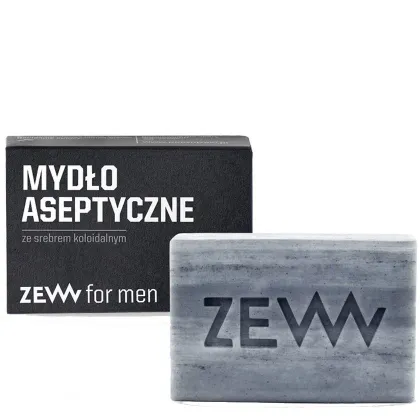 Zdjęcie ZEW For Men ze Srebrem Kolidalnym - Mydło aseptyczne  85 g 85 g