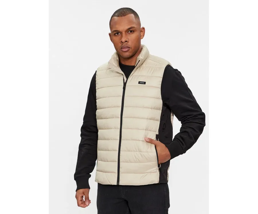 obrazek 1 Calvin Klein Kamizelka K10K108292 Beżowy Regular Fit
