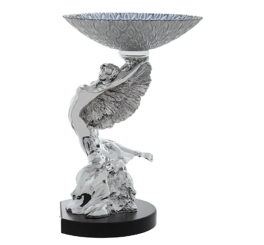 obrazek 1 Przepiękna patera z figurką kobiety - Luxury Products