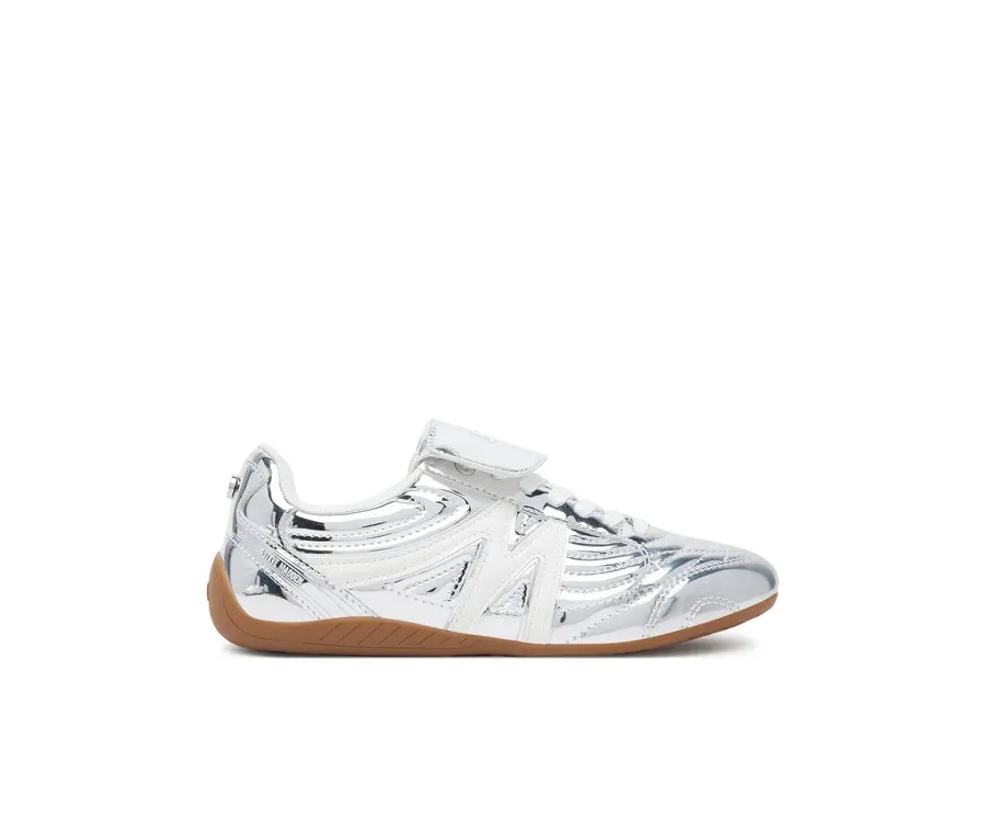 obrazek 1 Steve Madden Sneakersy Freekick-E SM19000136 Srebrny