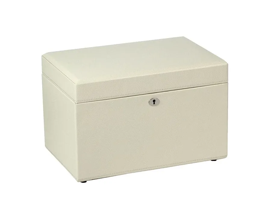 obrazek 3 Wytworna szkatułka na biżuterię London Medium Cream