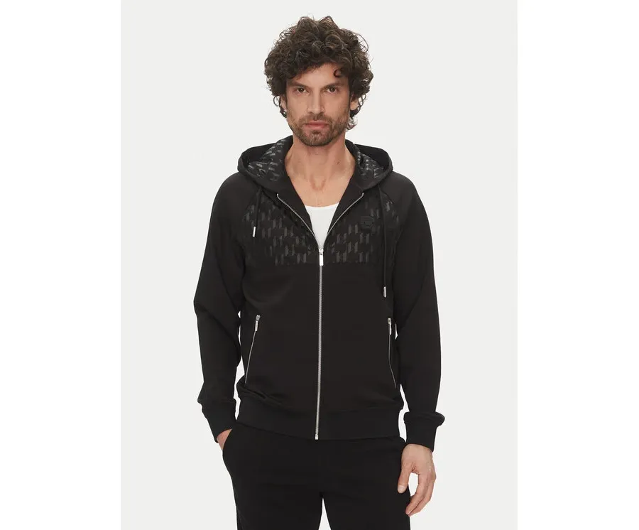 obrazek 1 KARL LAGERFELD Bluza 705022 552901 Czarny Regular Fit