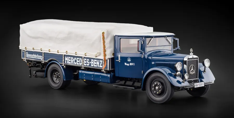 obrazek 1 Replika Mercedes-Benz Racing Car Transporter LO 2750, 1934-1938
