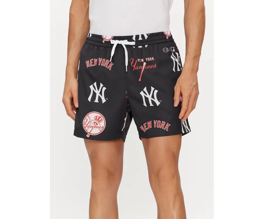 obrazek 1 Champion Szorty plażowe 219885 Czarny Short Fit