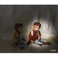 Picture Doll of a boy playing the violin - Sibania