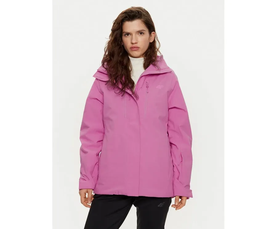 obrazek 1 4F Kurtka narciarska 4FWAW24TTJAF593 Różowy Regular Fit