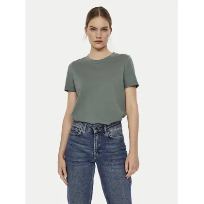 Zdjęcie Vero Moda T-Shirt Paula 10243889 Zielony Regular Fit