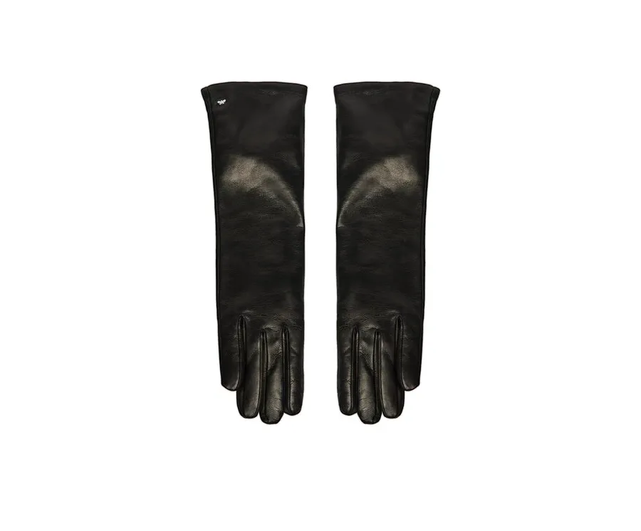 obrazek 1 Weekend Max Mara Rękawiczki Damskie Senape 2425566035 Czarny