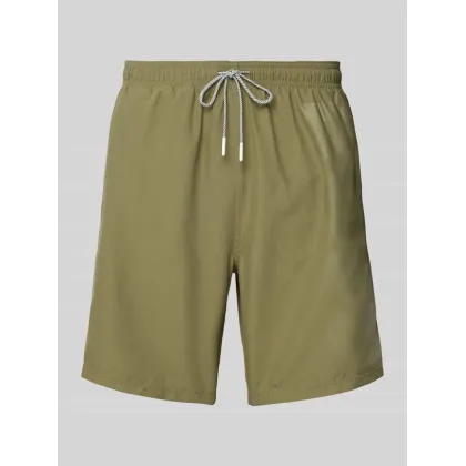 Zdjęcie Spodenki polo o kroju regular fit z nadrukiem z logo model ‘Orca’