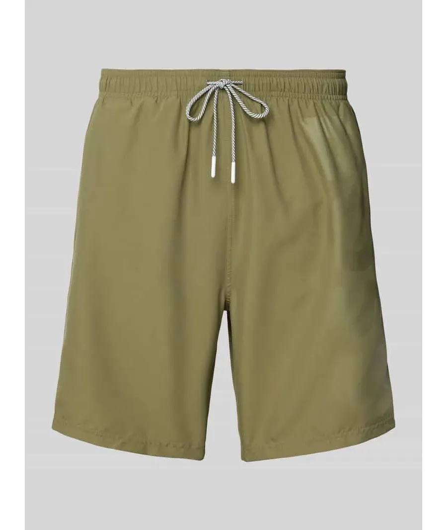 obrazek 1 Spodenki polo o kroju regular fit z nadrukiem z logo model ‘Orca’
