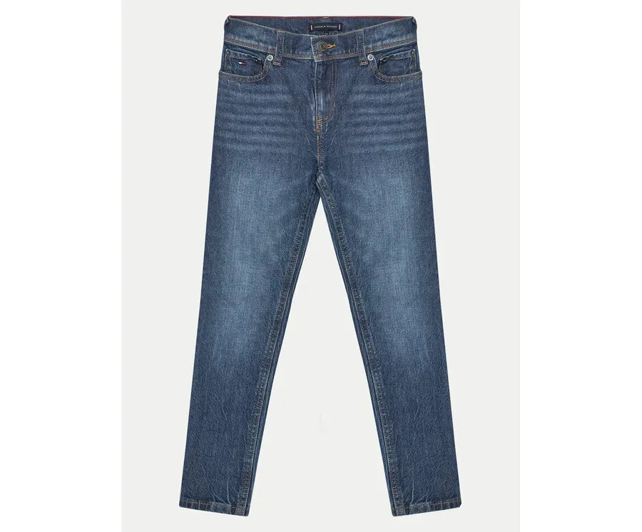 obrazek 1 Tommy Hilfiger Jeansy Scanton Y KB0KB09324 Niebieski Slim Fit
