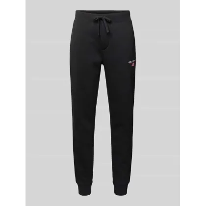Zdjęcie Spodnie dresowe o kroju slim fit z wyhaftowanym logo