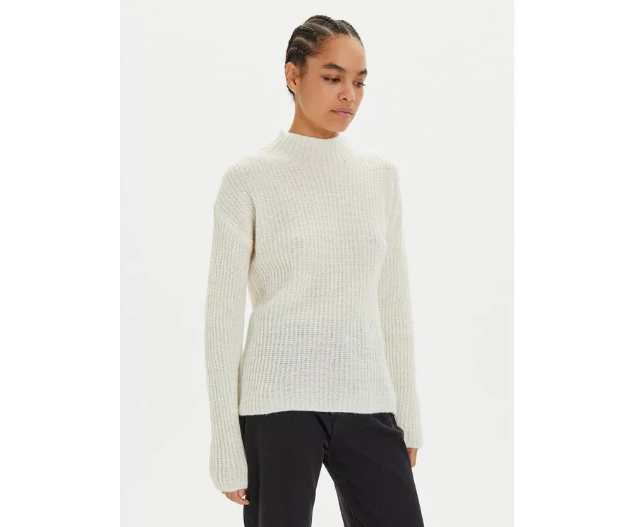 obrazek 1 Hugo Sweter 50529354 Écru Relaxed Fit HUGO