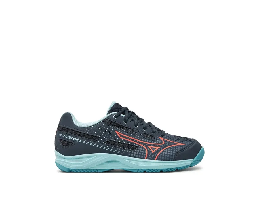 obrazek 1 Mizuno Buty do tenisa Exceed Star Jr. Ac 61GA225512 Granatowy