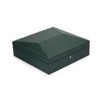 Zdjęcie Luksusowe etui British Racing Green na 15 zegarków