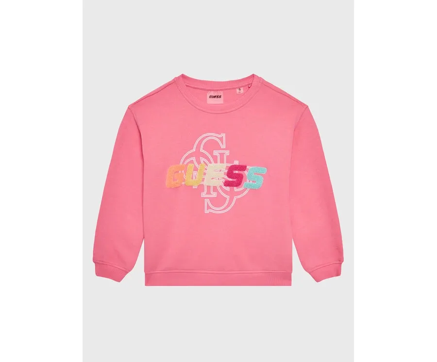 obrazek 1 Guess Bluza J3GQ08 FL04P Różowy Regular Fit