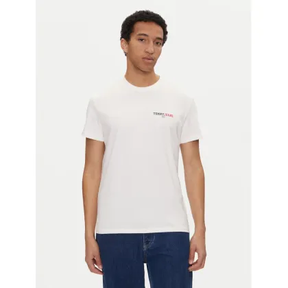 Zdjęcie Tommy Jeans T-Shirt Dna Graphic DM0DM20815 Biały Regular Fit