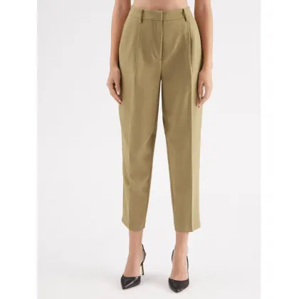 Zdjęcie Bruuns Bazaar Spodnie materiałowe Cindy BBW2393 Zielony Loose Fit