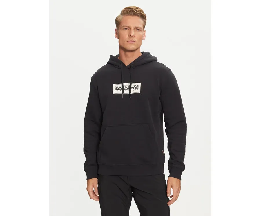 obrazek 1 Napapijri Bluza B-Box Logo NP0A4I19 Czarny Regular Fit