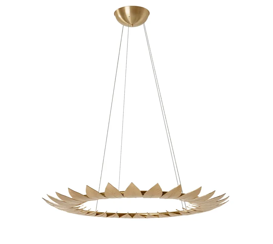 obrazek 1 Lampa wisząca z mosiądzu do eleganckiego wnętrza - Ginger & Jagger