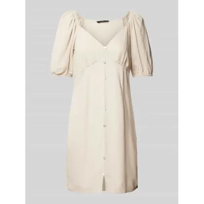 Zdjęcie Sukienka mini z mieszanki wiskozy i lnu model ‘MYMILO’