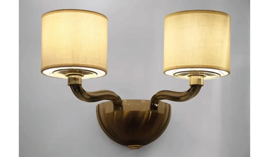 obrazek 1 Luksusowa lampa ścienna ze szkła Murano - Lucevetro
